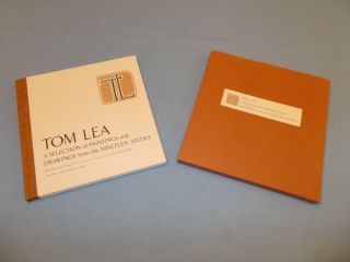 Texas.  Tom Lea.  A Selection Of Paintings And Drawings.  1969 24/200 Signed