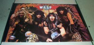 Wasp W.  A.  S.  P.  Vintage Group Poster