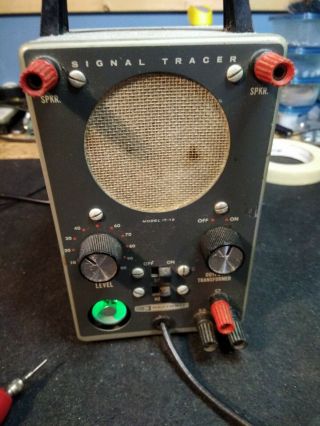 Vintage Heathkit It - 12 Signal Tracer Or Restoration