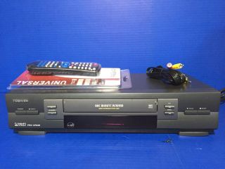 Toshiba W602 4 - Head Stereo Vcr Vhs Player Recorder
