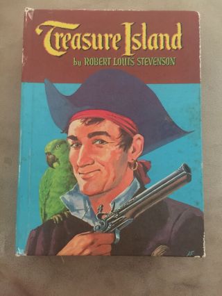 1955 Whitman Hardcover,  Treasure Island By Robert Louis Stevenson
