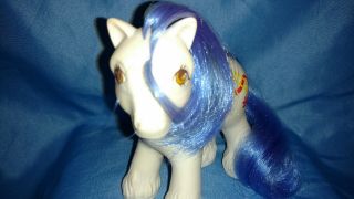 Vintage My Little Pony G1 Big Brother CHIEF with Fire Hat 5