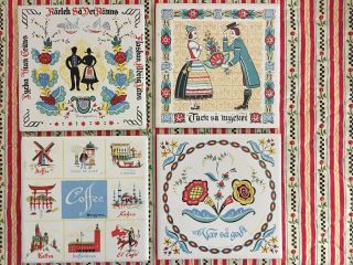 Berggren Vintage Swedish Tile Trivets Set Of 4 Some Bumped Corners