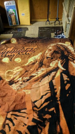 Vintage 1995 Ted Nugent " Spirit Of The Wild " (xl) Retro Classic Rock Tour Shirt