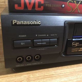 Panasonic Omnivision VCR Plus 4 Head Hi - Fi STEREO VHS w/ Remote VPV - V4620 4