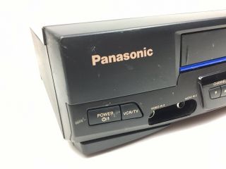 PANASONIC PV - V4021 Omnivision 4 - Head VHS VCR Player Recorder w/ Remote 4