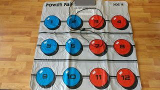 Vintage 1988 Nes Nintendo Power Pad Power Mat With Instructions