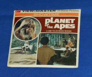 Vintage Planet Of The Apes View - Master Reels Packet With Booklet