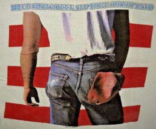 Vintage Bruce Springsteen 1984 Born In The Usa World Tour T Shirt Size M