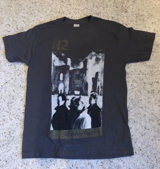 U2 Vintage 1985 The Unforgettable Fire Spring Usa Tour Shirt Xl Medium