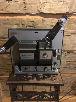 Vintage Bell & Howell Filmosound 8 Projector.  Needs Bulb.