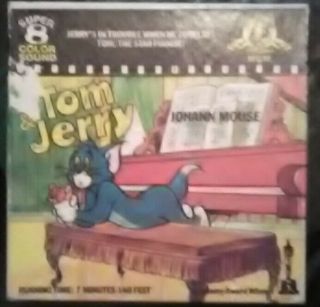 Tom And Jerry 8mm Film Johann Mouse Rare