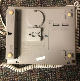 Vintage AT&T Digital Answering Machine Model 1810,  1820 Telephone 4