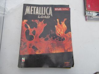 Metallica Load Song Book Vintage