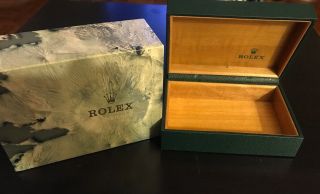 Rolex Oyster Watch Box Case Only No Pillow 100 Authentic Vintage