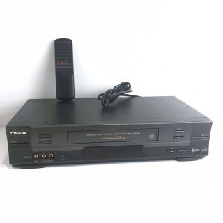 Toshiba W - 622 4 Head Vcr Vhs Player Recorder Stereo Hifi,  Remote