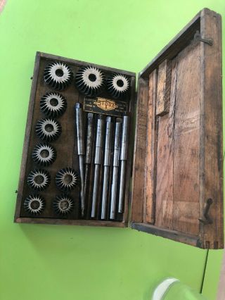Vintage Sioux Valve Seat Cutters/ Bowl Hog Kit w/ (10 Cutters and 6 Pilots) 7
