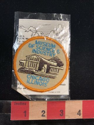 Vtg Trailblazer Emblem Chicago Illinois Museum Of Science & Industry Patch 91q