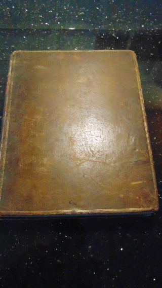 1727 Leather Bound A View Of The Ancient & Present State Of The Churches