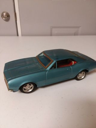 Camaro Battery Bump N Go Vintage Toy Tin Car
