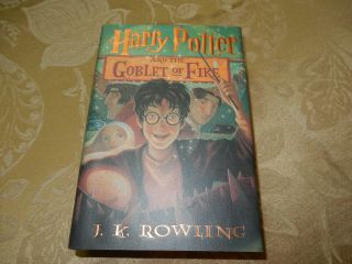 Harry Potter And The Goblet Of Fire - First American Edition Printing Hard Cover