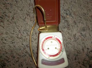 Vintage Zeiss Ikon IKOPHOT Light Meter Made in Stuttgart Germany W/ Leather Case 4