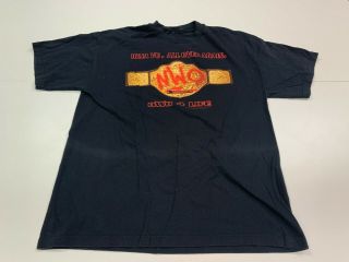 Vintage 1998 Nwo 4 Life World Order Wcw Wwf Wwe T - Shirt - Xl