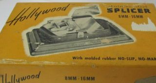 Hollywood Stainless Steel Splicer 8mm 16mm Movie Vintage