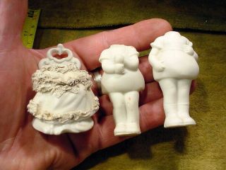 16 x excavated vintage headless doll parts figurine mixed media age 1890 B 131 4