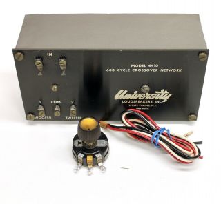 Vintage University Loudspeaker Model 4410 Crossover Network