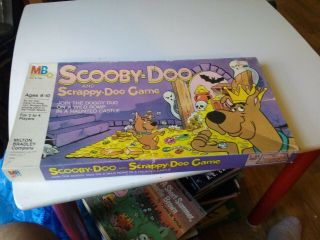 Scooby Doo And Scrappy Doo Vintage Board Game Complete Milton Bradley