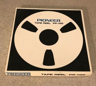 Pioneer Pr - 100 267mm Reel - To Reel Tape Made In Japan