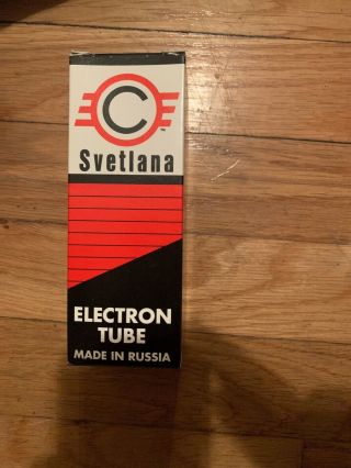 Svetlana Electron Devices Vacuum Tube Sv6550c Factory Boxed Made In Russia