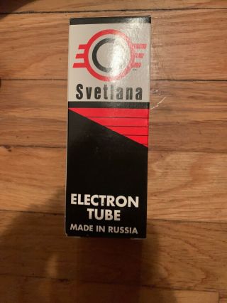 Svetlana Electron Devices Vacuum Tube SV6550C Factory Boxed Made in Russia 3