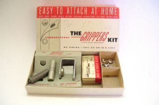 Vintage Snap Fasteners The Gripper Kit Sewing Notions Accessories Maxton Company