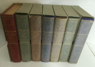 Source Records Of The Great War 7 Vol Hb Slipcased Set 1926 By Charles F Horne