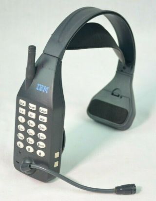 Vintage Ibm Telephone Headset,  Ibm - 900f Ads