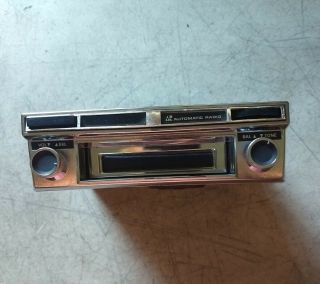 Vintage Automatic Radio 8 Track Underdash Player Elc - 2367