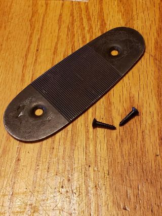 Mossberg Model 44 Us - D Metal Butt Plate With Screws