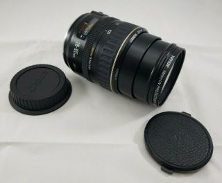 Vintage Canon EF 28 - 105mm 1:3.  5 - 4.  5 Ultrasonic Zoom Lens EUC w/ UV Protector 3