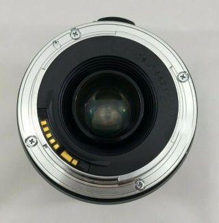 Vintage Canon EF 28 - 105mm 1:3.  5 - 4.  5 Ultrasonic Zoom Lens EUC w/ UV Protector 7