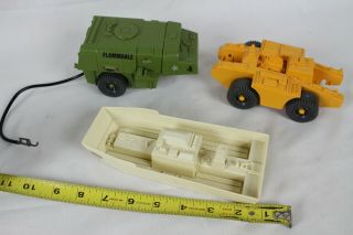 Vintage GI Joe USS Flagg Aircraft Carrier Parts Tow Vehicle Launch Tanker Nozzle 2