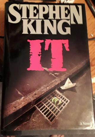 It By Stephen King Hardcover With Dust Jacket 1986 Vintage Read Details