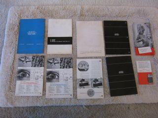 Vintage Leitz & Leica brochures,  catalogs,  and instructions. 2