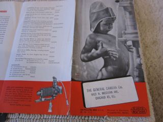 Vintage Leitz & Leica brochures,  catalogs,  and instructions. 3