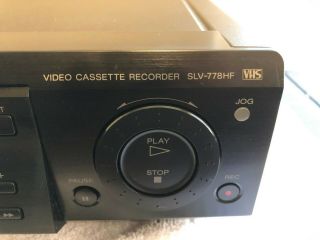 SONY SLV - 778HF VHS VCR Video Cassette Recorder -, 4