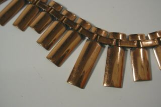 Vintage Renoir Copper Necklace 3