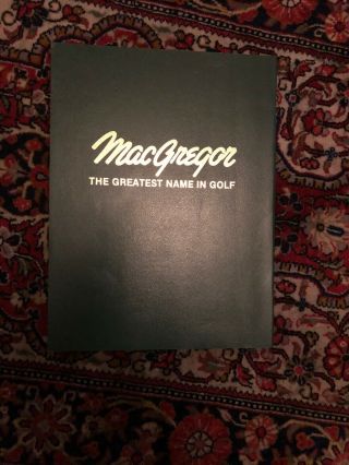 Vintage Golf Book:MacGregor Golf History - Catalogs by Jim Kaplan - PGA US OPEN 2