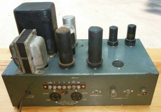 3 CHANNEL Tube Mono Amplifier,  for Guitar or Harp,  Dual 6L6 Output 30 WATT 7