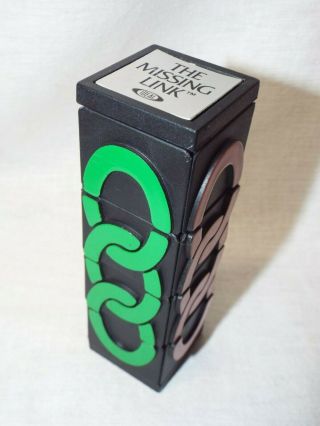 Vintage 1981 “the Missing Link” Puzzle From Ideal Co. ,  Rubik’s Cube Maker 5”
